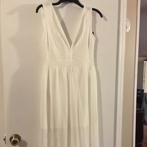 Beautiful White Maxi Dress